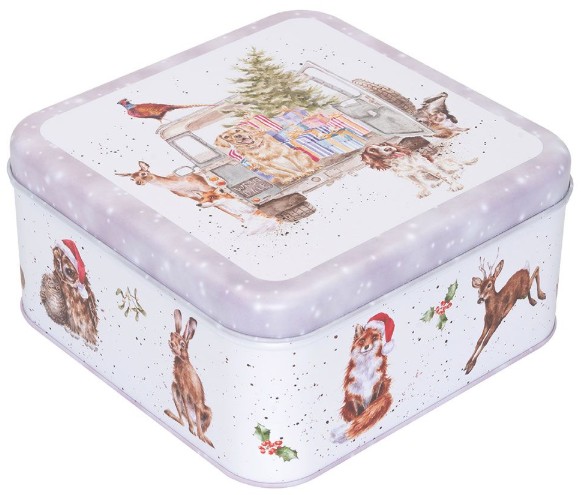 Wrendale Designs Christmas Tin 'Winter Woodland'
