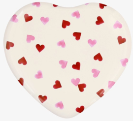 Emma Bridgewater Pink Hearts Large Heart Shaped Tin