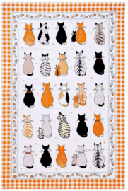 Ulster Weavers Cotton Tea Towel - Cats In Waiting 2026