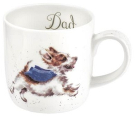 Wrendale Designs 'Super Dad' Mug - Limited Edition