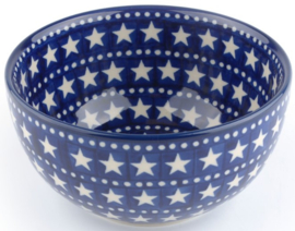 Bunzlau Rice Bowl 600 ml Ø 14 cm Blue Stars -Limited Edition-