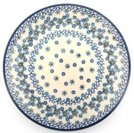 Bunzlau Plate Ø 26,5 cm Winter Garden