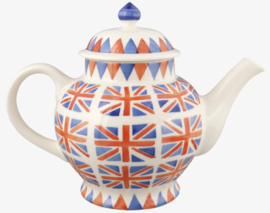 Emma Bridgewater Union Jack - 4 Mug Teapot