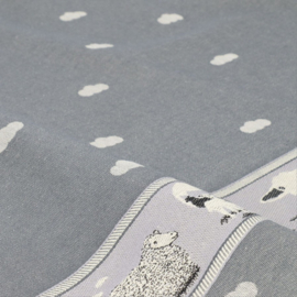 Bunzlau Tea Towel - Sheep Anthracite