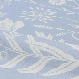 Bunzlau Tea Towel Wild Flowers Grey-Blue