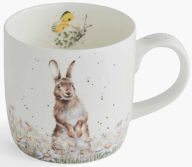 Wrendale Designs 'Fresh as a Daisy' Hare Mug