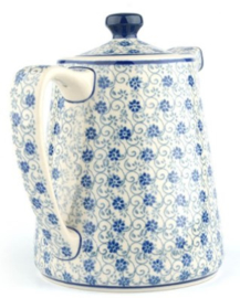 Bunzlau Teapot Straight 1000 ml Flower Fountain