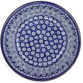 Bunzlau Plate Deep Ø 21 cm - Lace