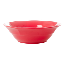 Rice Melamine Cereal Bowl in Red Kiss