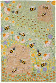 Ulster Weavers Cotton Tea Towel - Daisy Bees