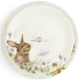 Wrendale Designs 'Rabbit & Duck' 2 Tiered Cake Stand