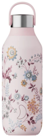 Chilly's Series 2 Drink Bottle 500 ml Liberty Poppy Petal