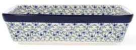 Bunzlau Oven Dish Rectangular 2850 ml Blue Olive 22 x 8 x 28 cm