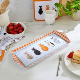 Ulster Weavers Small Tray - Cats In Waiting 2026