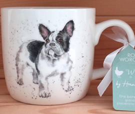 Wrendale Designs 'Frenchie' Dog Mug