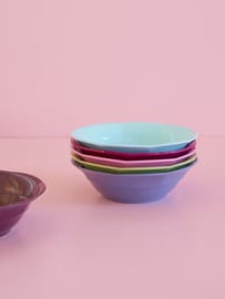 Rice Melamine Cereal Bowls 'Viva La Vida' Colors - Set of 6
