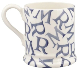 Emma Bridgewater M.R. Blue - 1/2 Pint Mug *b-keuze*