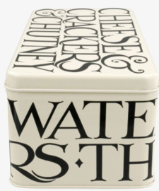 Emma Bridgewater Black Toast Long Rectangular Tin -langwerpig-