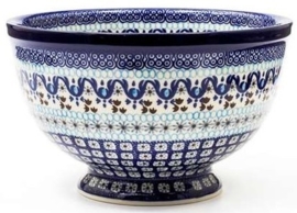 Bunzlau Bowl on Foot 22,5 cm Marrakesh