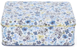 Bunzlau Rectangular Tin - Flowerbed