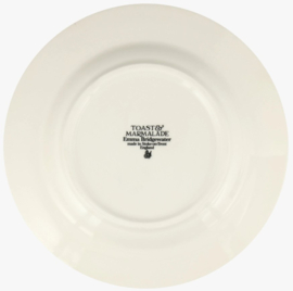 Emma Bridgewater Black Toast Sausages & Onion Gravy 10 1/2 Inch Platee