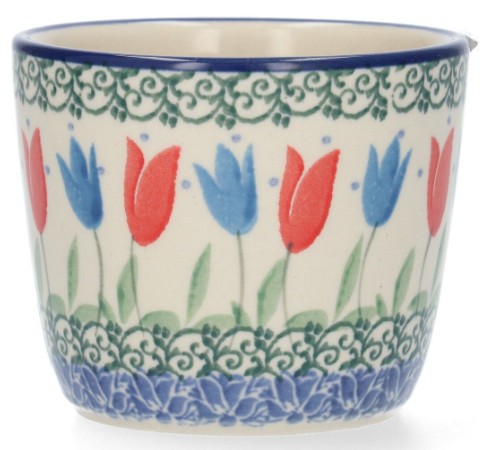 Bunzlau Mug Tumbler 220 ml - Tulip Royal