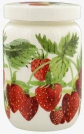 Emma Bridgewater Vegetable Garden Strawberries Medium Jam Jar With Lid