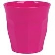 Rice Solid Colored Medium Melamine Cup in Fuchsia