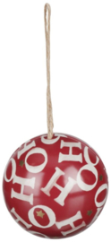 Emma Bridgewater Xmas Christmas Bauble - HoHoHo