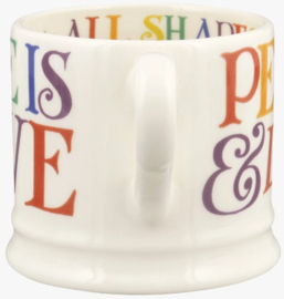 Emma Bridgewater Rainbow Toast Love Is Love Small Mug