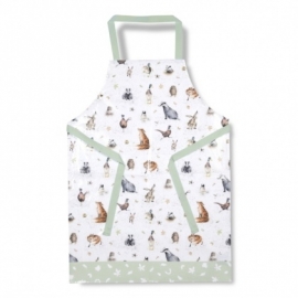 Wrendale Designs 'Country Set' Oilcloth Apron