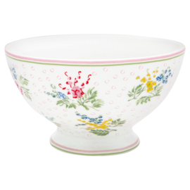 GreenGate Soup Bowl Mira white -stoneware-