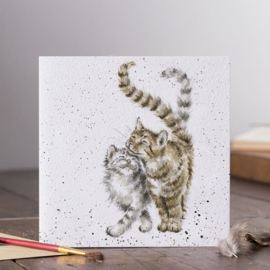Wrendale Designs Card 'Feline Good'