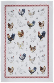 Ulster Weavers Cotton Tea Towel - Farm Birds