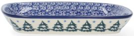Bunzlau Tray Small 15 x 18,5 cm Christmas Deer -Limited Edition-