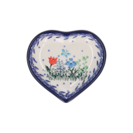 Bunzlau Teabag Dish Heart Tulip Horizon -Limited Edition-