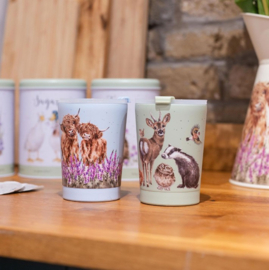 Wrendale Designs Thermal Travel Cup 'Highland Cow'