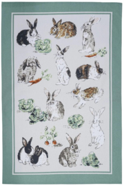 Ulster Weavers Cotton Tea Towel - Rabbit Patch