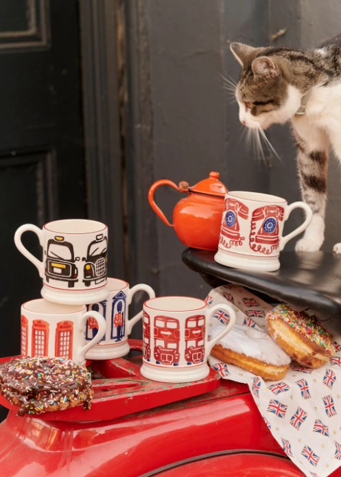 Emma Bridgewater Black Cab - 1/2 Pint Mug