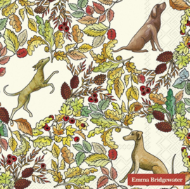 Emma Bridgewater Dogs in the Woods Lunch Napkins