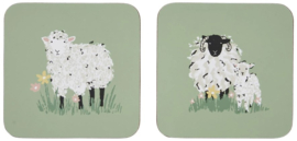 Ulster Weavers Coasters - Woolly Sheep - set of 4-
