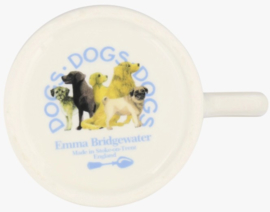 Emma Bridgewater Dogs Black Labrador 1/2 Pint Mug -zittend-