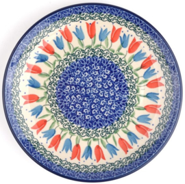 Bunzlau Plate Ø 20 cm Tulip Royal -Limited Edition-