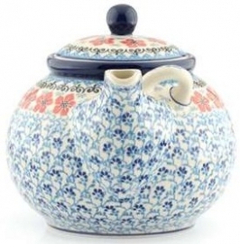 Bunzlau Teapot 3000 ml Red Violets