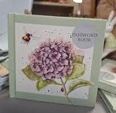 Wrendale Designs 'Hydrangea' Bee - Password Book *zonder tekst: Passwords'