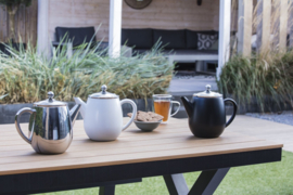 Bredemeijer Duet Eva 1,1 liter -Glanzend RVS- inclusief theefilter