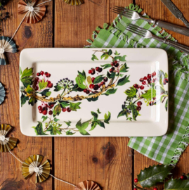 Emma Bridgewater Flowers Hawthorn & Ivy Medium Oblong Plate