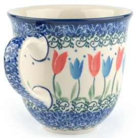 Bunzlau Tulip Mug 330 ml Tulip Royal