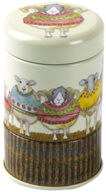 Emma Ball Mini Stacking Tin - Sheep in Sweaters