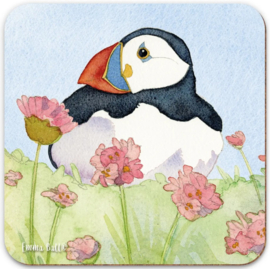Emma Ball Onderzetter - Sea Thrift Puffin - per stuk